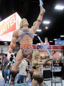 He-Man and She-Ra at Comic-Con 2011